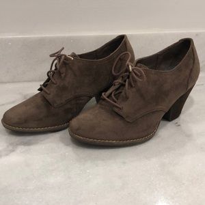 Dr Scholls cheer ankle boots - taupe/tan